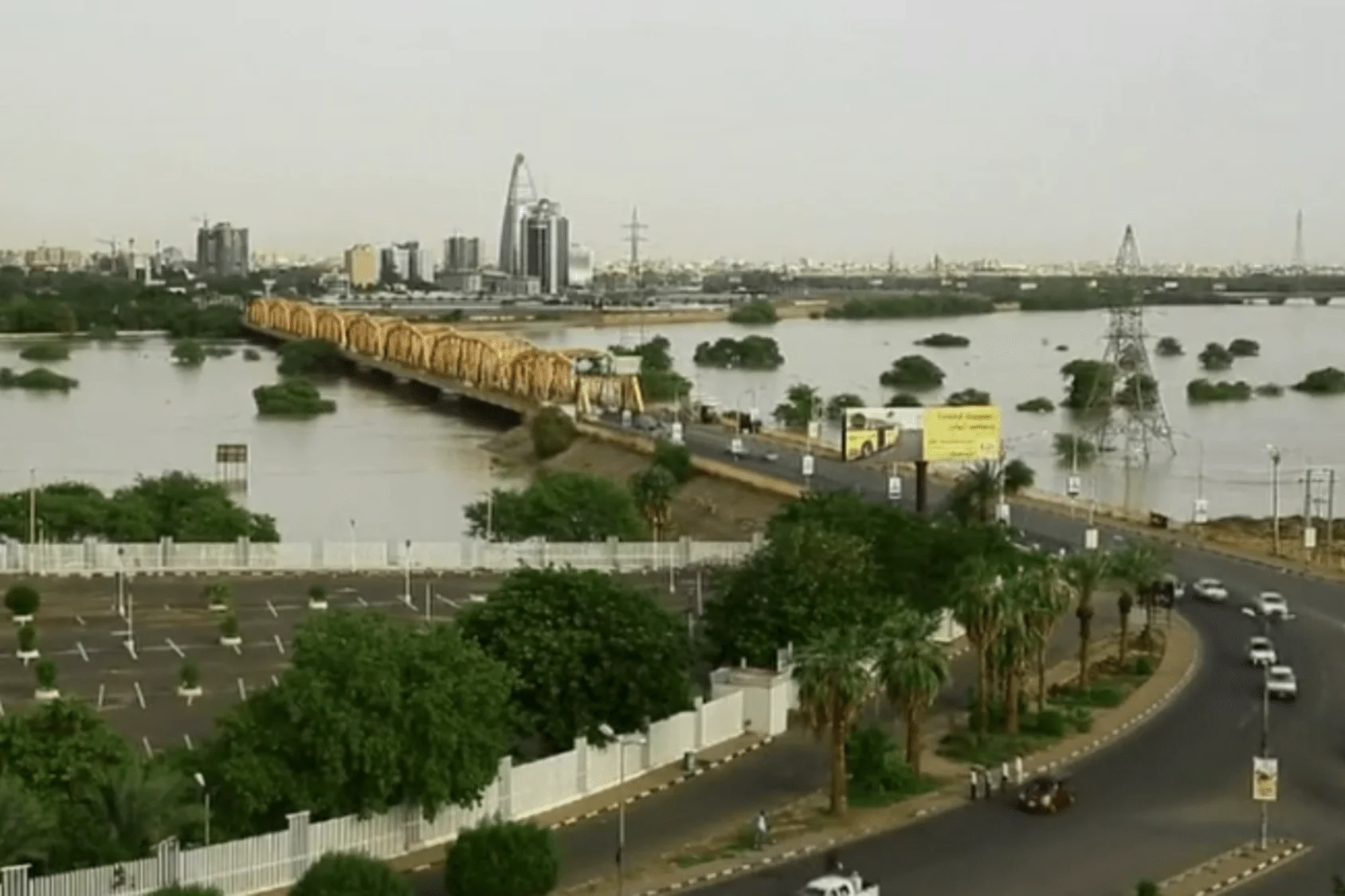 Khartoum at night