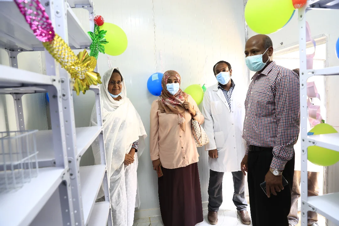 Sudani launches a blood storage and cooling warehouse project